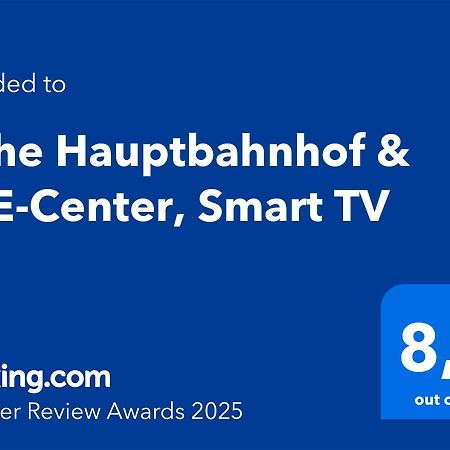 카를스루에 Naehe Hauptbahnhof & Ece-Center, Smart Tv 아파트 외부 사진